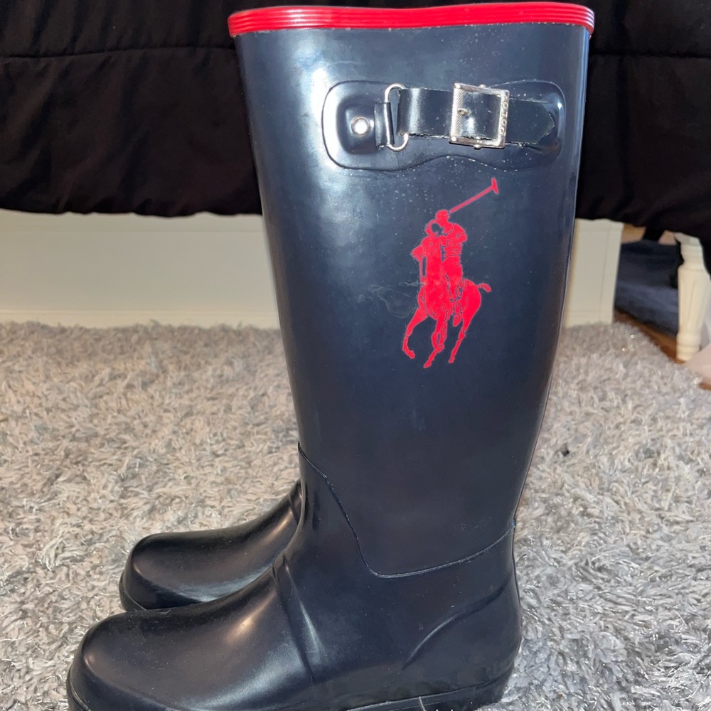 Authentic POLO Ralph Lauren Rainboots
